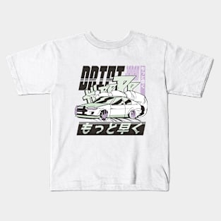 Drifting Japanese Car Kids T-Shirt